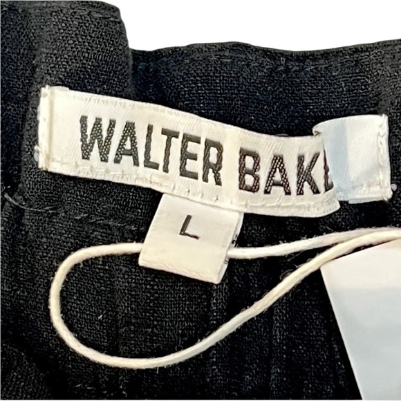 Walter Baker Ganni Heavy Crepe Paper Bag Short, High Waisted, Size Large… - Picture 4 of 7